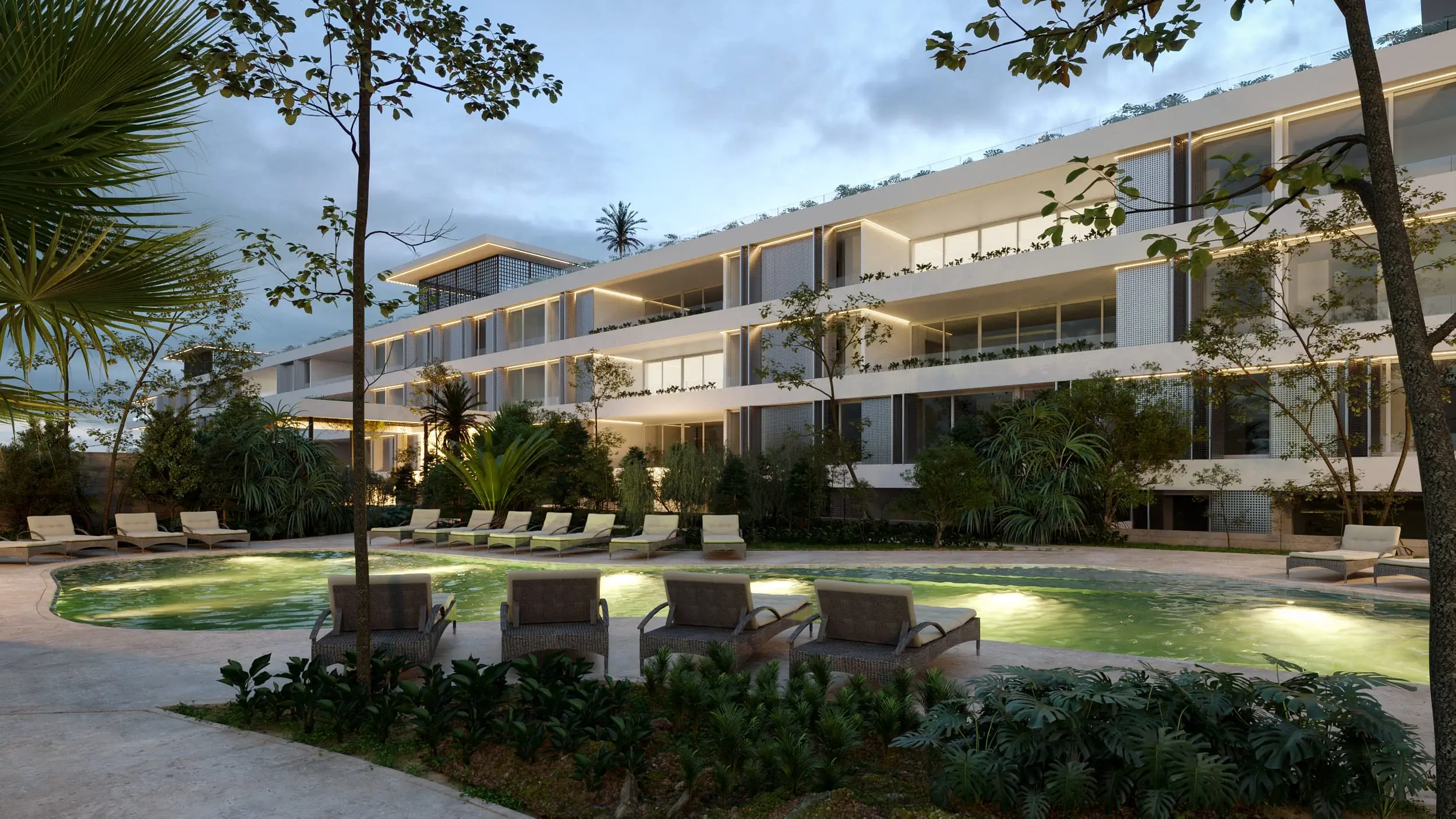 uuma living playa del carmen mexico luxury rpoperties